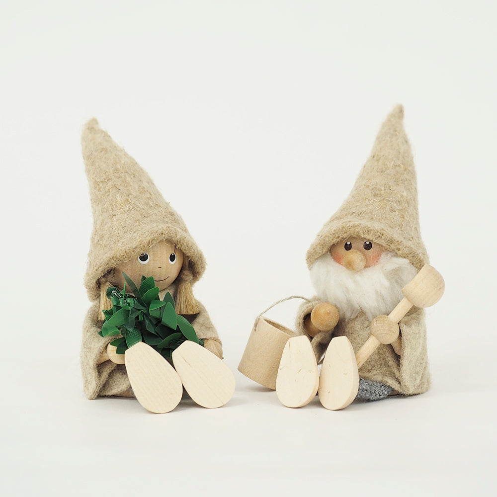 【予約販売】NORDIKA nisse ノルディカ ニッセ 木製人形 ( サウナ / サンタ )