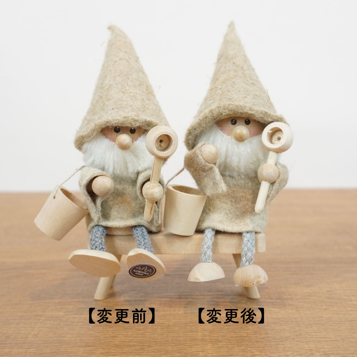 NORDIKA nisse ノルディカ ニッセ 木製人形 ( サウナニッセ / サンタ