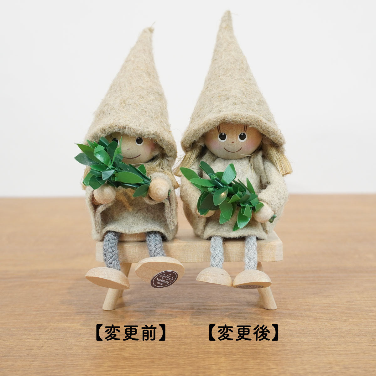NORDIKA nisse ノルディカ ニッセ 木製人形 ( サウナニッセ / 女の子