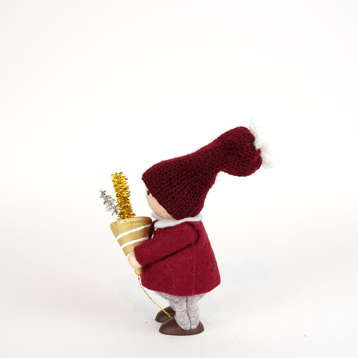 【予約】【2025新作】NORDIKA nisse ノルディカ ニッセ クリスマス 木製人形 ( クラッカーを持った男の子 / 20th Celebration )