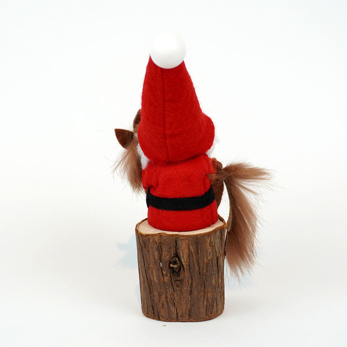 【予約】【2025新作】NORDIKA nisse ノルディカ ニッセ クリスマス 木製人形 ( 馬を抱えたサンタ / レッド )