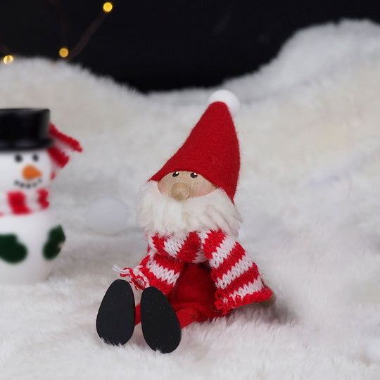 【2025新作】NORDIKA nisse ノルディカ ニッセ クリスマス 木製人形 ( 星を見上げるサンタ )