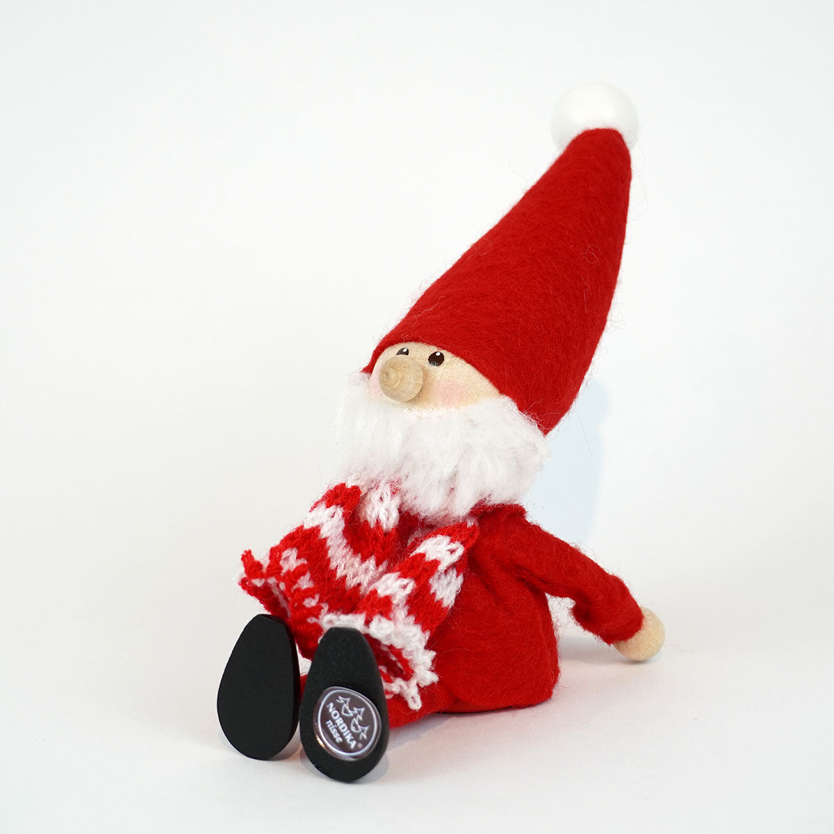 【予約】【2025新作】NORDIKA nisse ノルディカ ニッセ クリスマス 木製人形 ( 星を見上げるサンタ )