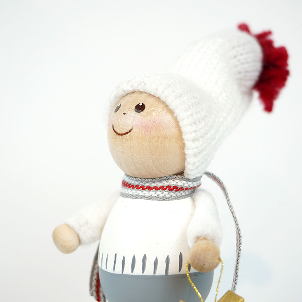 【予約】【2025新作】NORDIKA nisse ノルディカ ニッセ クリスマス 木製人形 ( 星を見上げる男の子 )