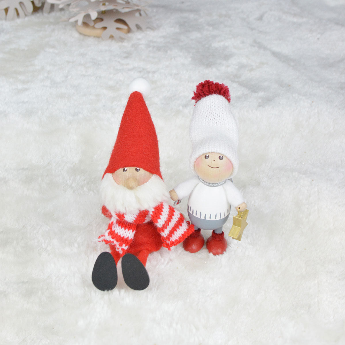 【予約】【2025新作】NORDIKA nisse ノルディカ ニッセ クリスマス 木製人形 ( 星を見上げる男の子 )