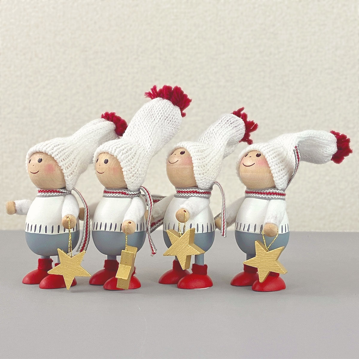 【予約】【2025新作】NORDIKA nisse ノルディカ ニッセ クリスマス 木製人形 ( 星を見上げる男の子 )