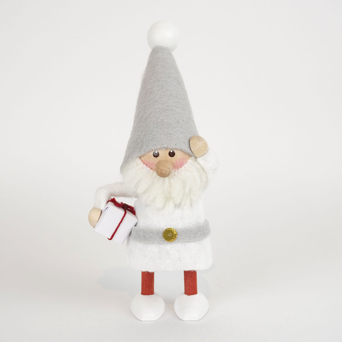【予約】【2025新作】NORDIKA nisse ノルディカ ニッセ クリスマス 木製人形 ( プレゼントを持ったサンタ / サイレントナイト )