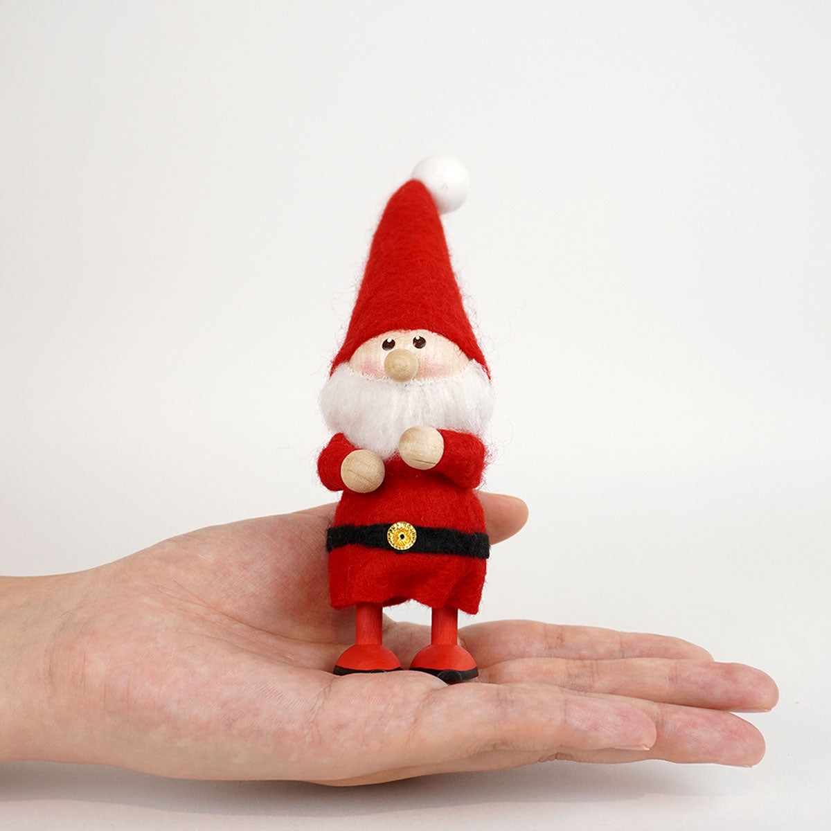 【予約】【2025新作】NORDIKA nisse ノルディカ ニッセ クリスマス 木製人形 ( サンタ / レッド )