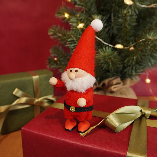 【2025新作】NORDIKA nisse ノルディカ ニッセ クリスマス 木製人形 ( サンタ / レッド )
