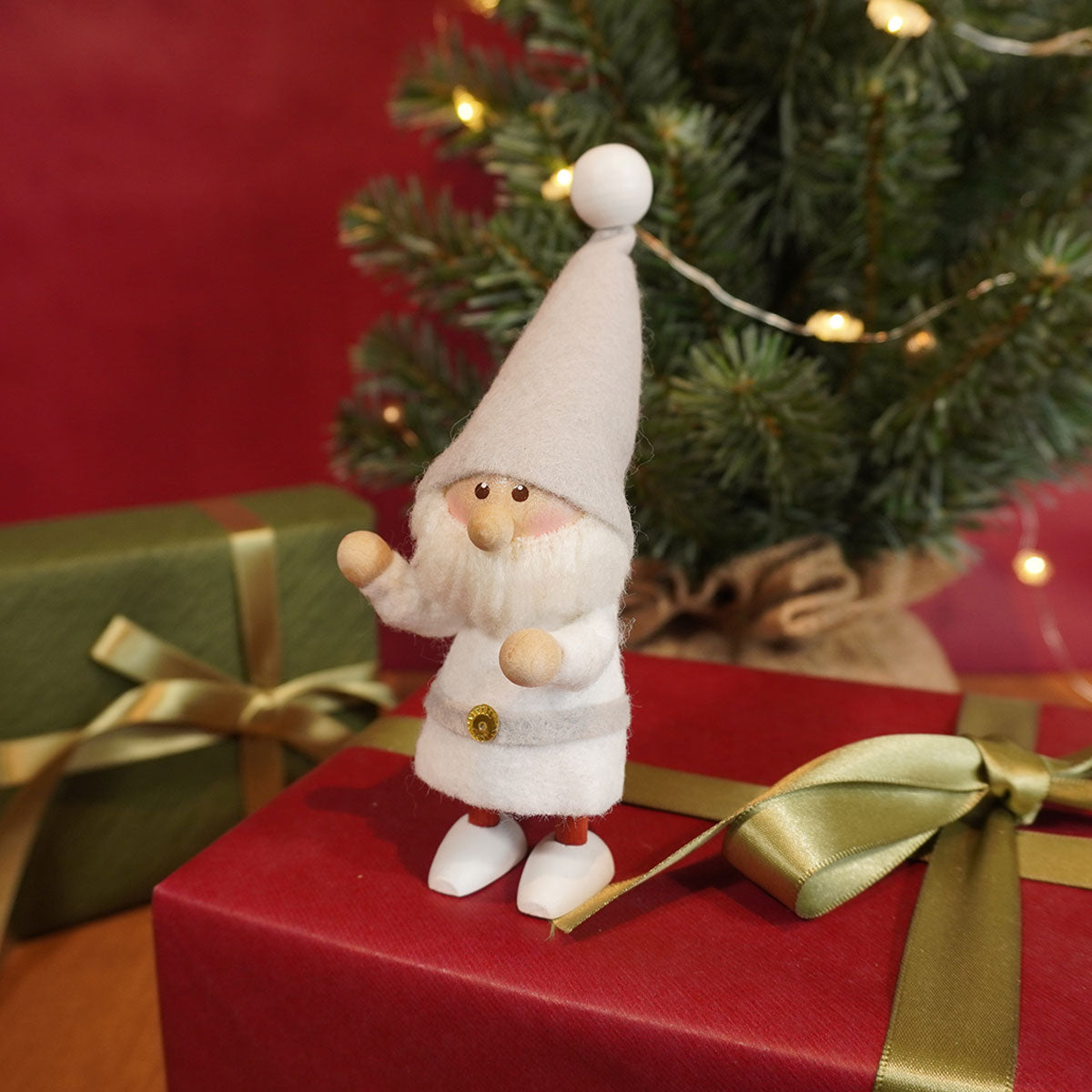 【予約】【2025新作】NORDIKA nisse ノルディカ ニッセ クリスマス 木製人形 ( サンタ / サイレントナイト )