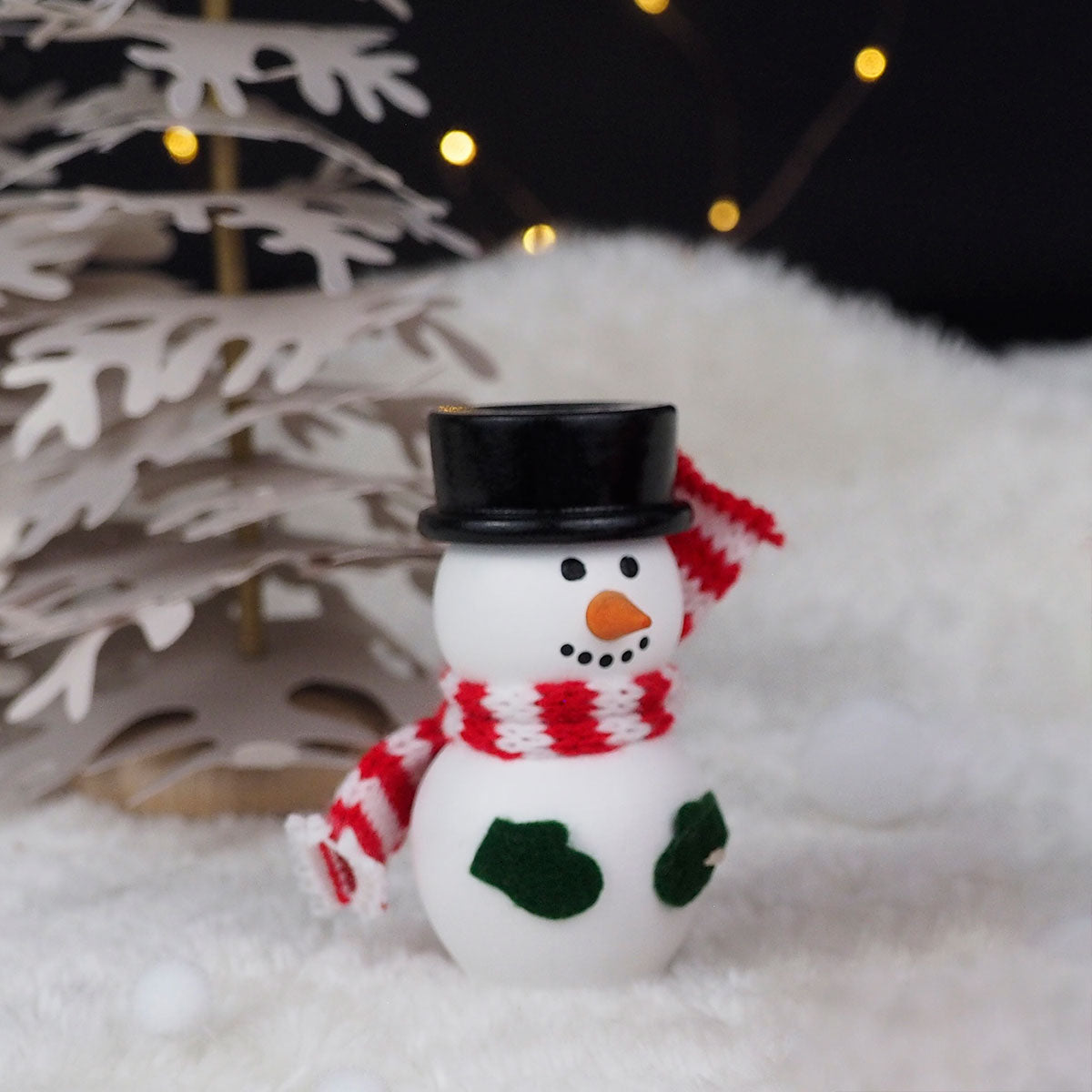 【予約】【2025新作】NORDIKA nisse ノルディカ ニッセ クリスマス 木製人形 ( スノーマン / ハット＆ミトン )