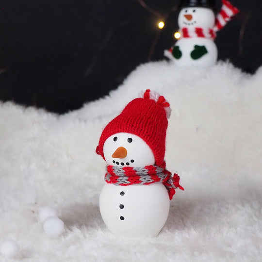 【2025新作】NORDIKA nisse ノルディカ ニッセ クリスマス 木製人形 ( スノーマン / ニット帽 )