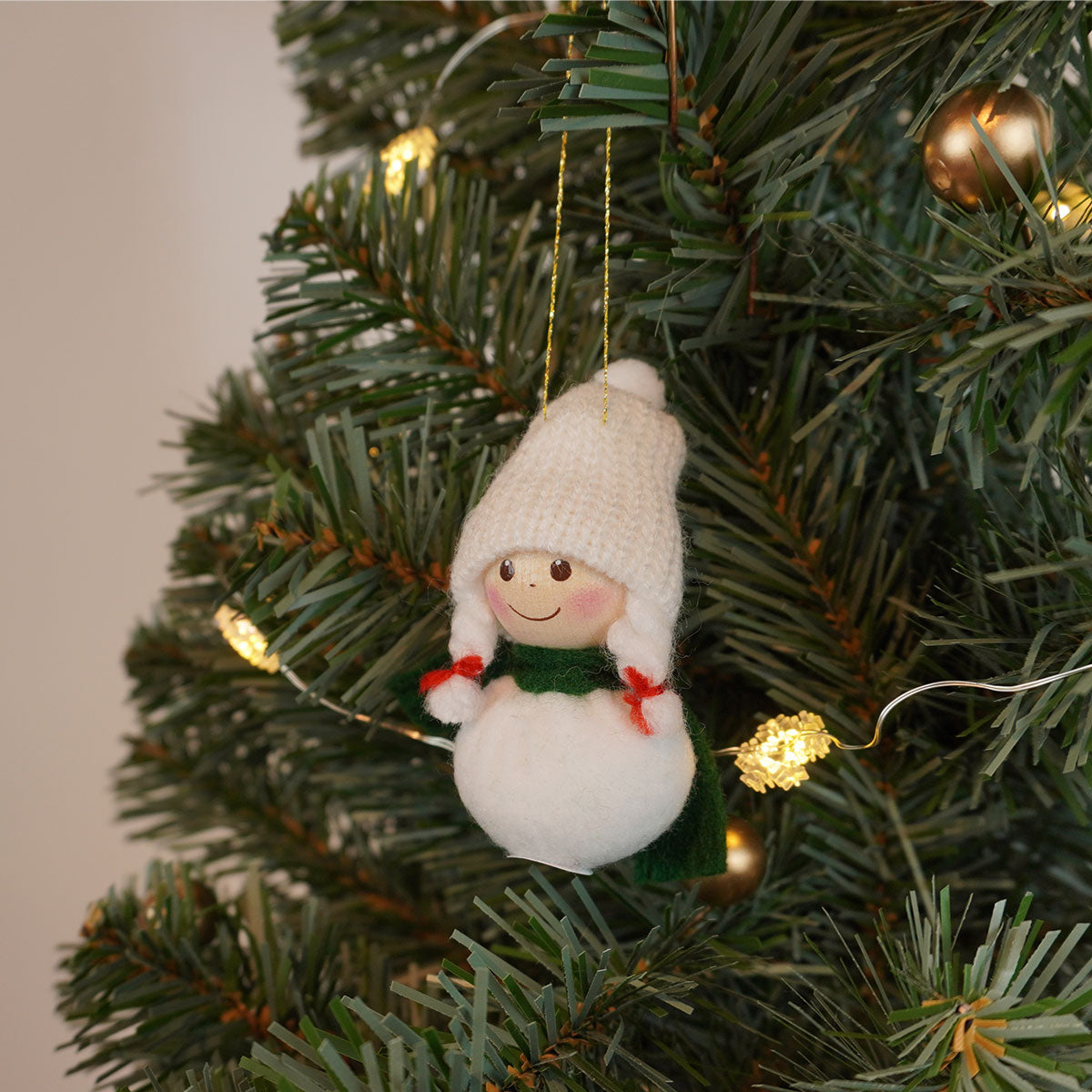 【予約】【2025新作】NORDIKA nisse ノルディカ ニッセ クリスマスオーナメント ( 女の子 / マフラー )