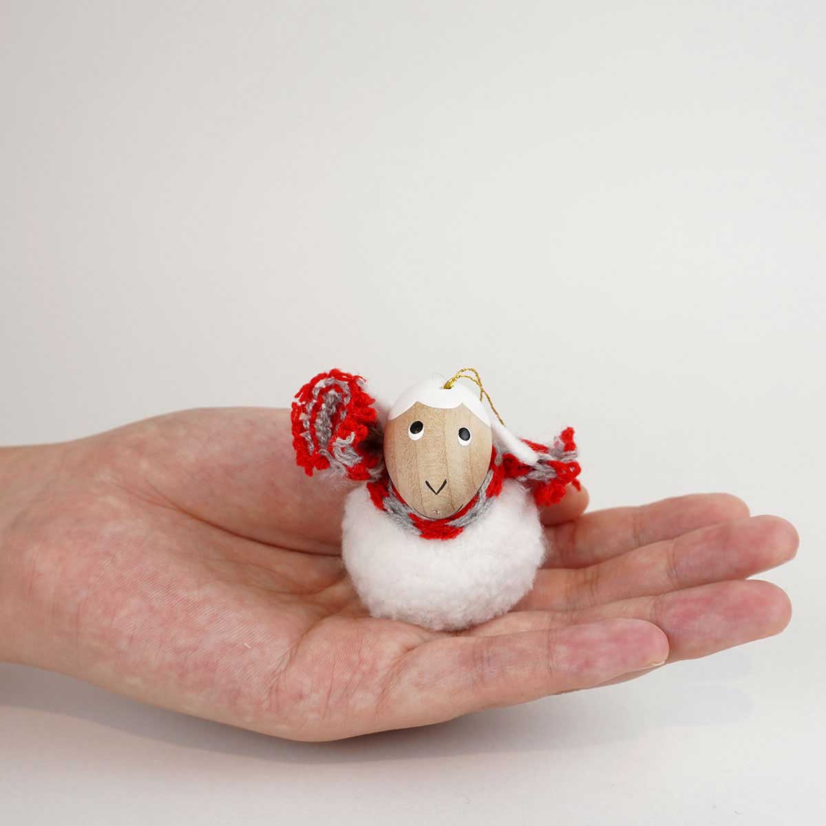 【予約】【2025新作】NORDIKA nisse ノルディカ ニッセ クリスマスオーナメント ( 羊 / マフラー )