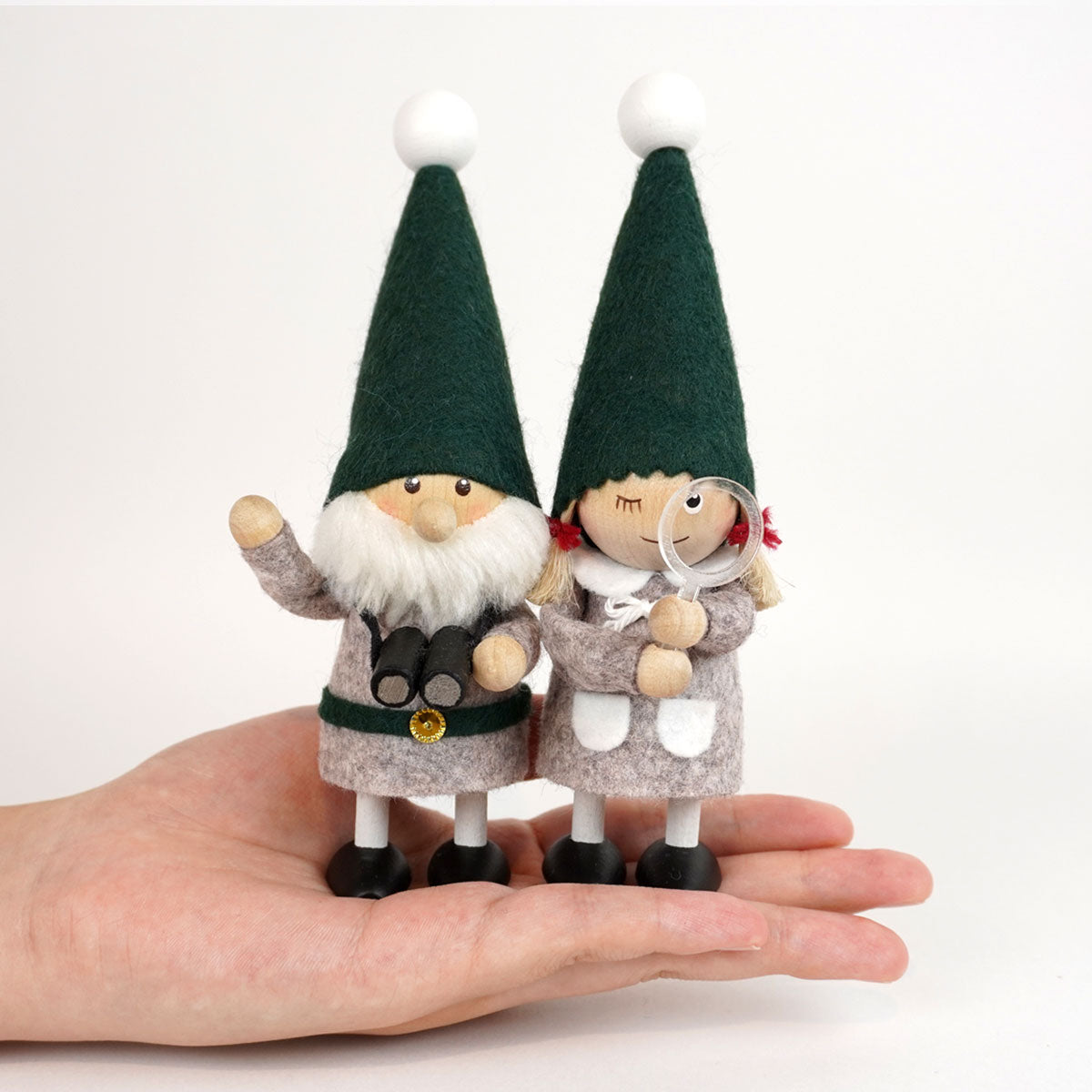 【2025新作】【北欧雑貨オリジナル】NORDIKA nisse ノルディカ ニッセ クリスマス 木製人形 ( 森を冒険するニッセ / Nordic Forest  )