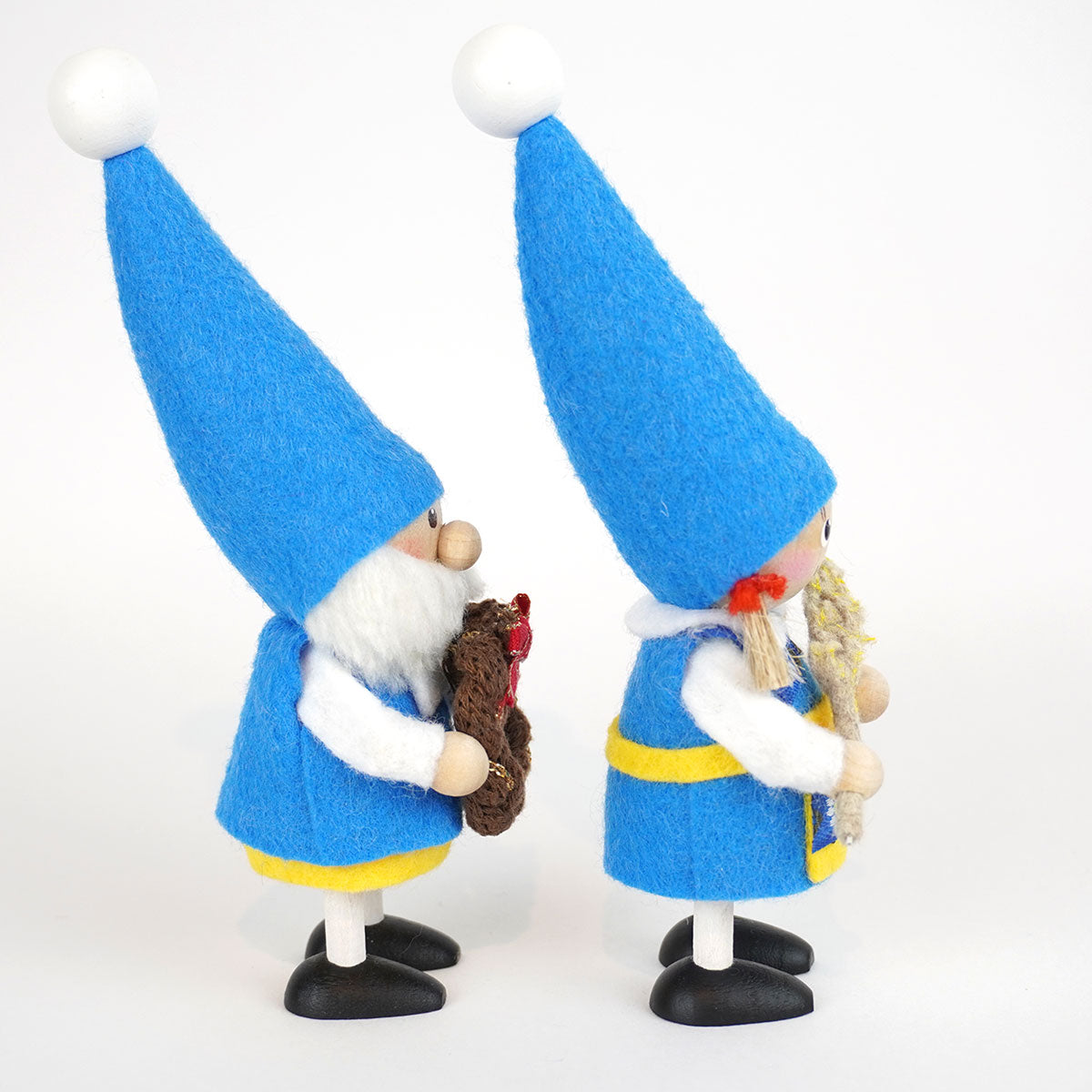 【2025新作】【北欧雑貨オリジナル】NORDIKA nisse ノルディカ ニッセ クリスマス 木製人形 ( 森の収穫を祝うニッセ )