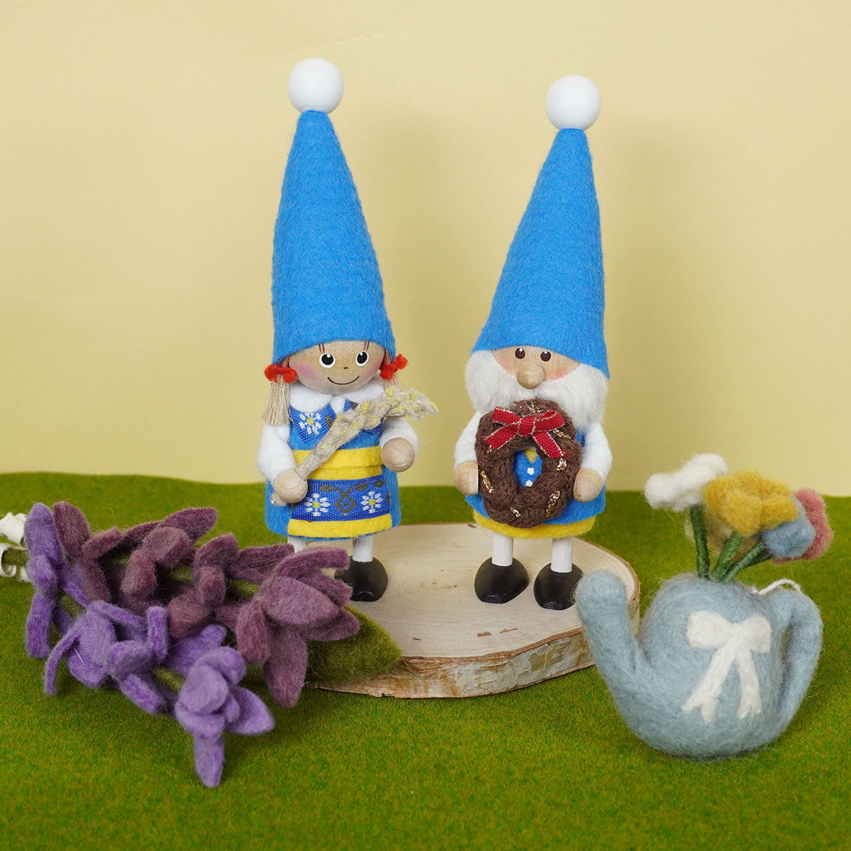 【2025新作】【北欧雑貨オリジナル】NORDIKA nisse ノルディカ ニッセ クリスマス 木製人形 ( 森の収穫を祝うニッセ )