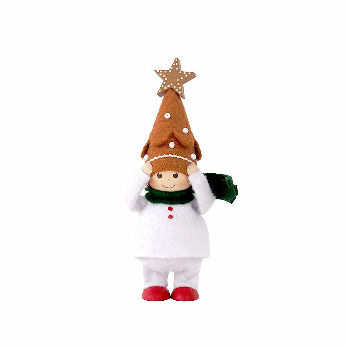 【ノルディカ公式ショップ限定】NORDIKA nisse ノルディカ ニッセ クリスマス 木製人形 ( ツリー帽子の男の子 / ジンジャークッキー )