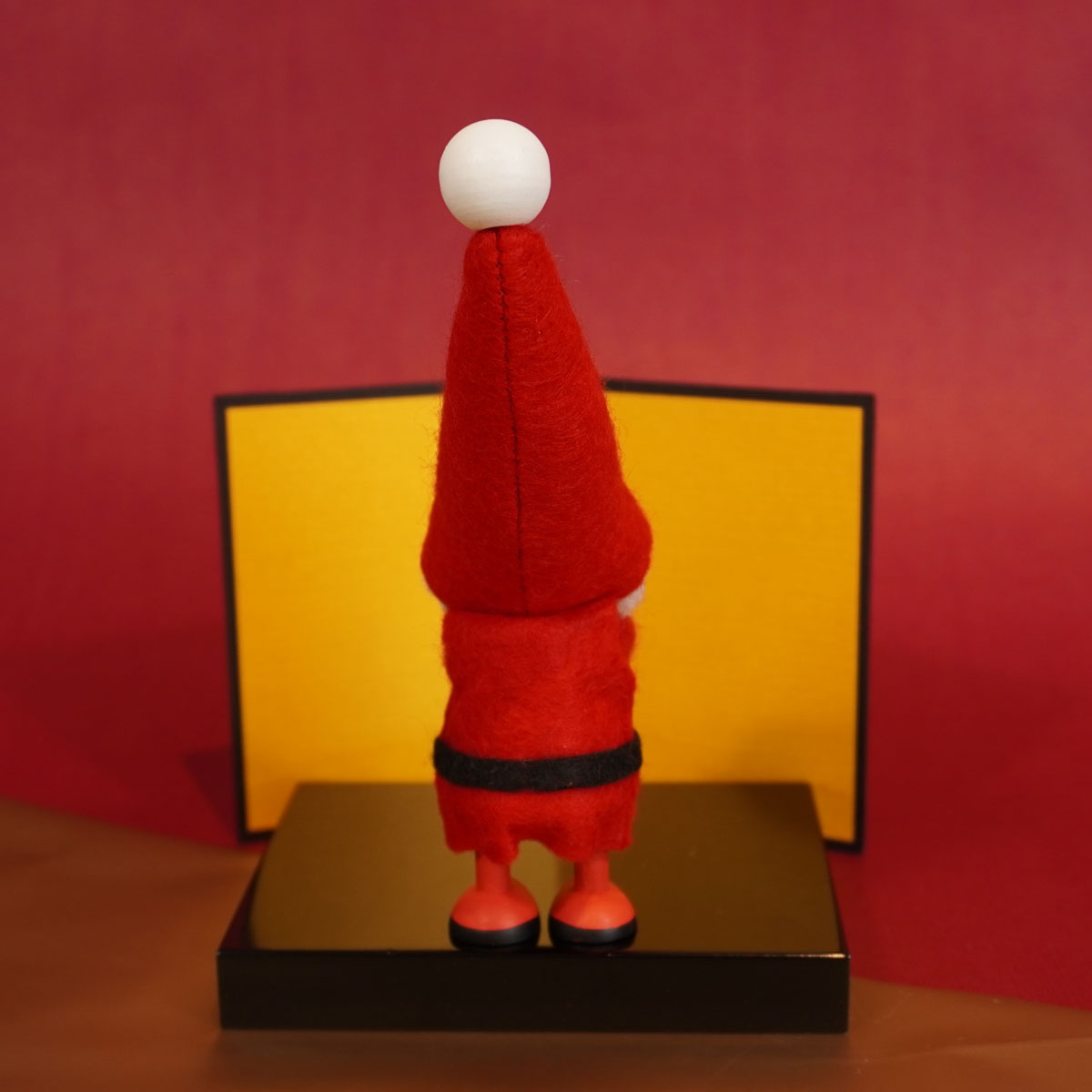 【北欧雑貨オリジナル】NORDIKA nisse ノルディカ ニッセ クリスマス 木製人形 ( 門松を持ったサンタ )