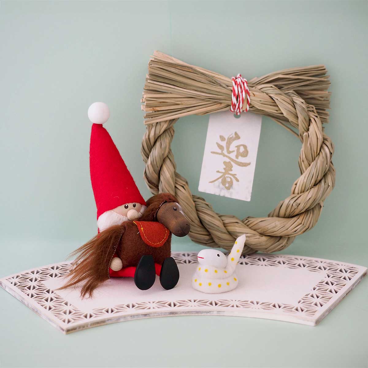 【数量限定】NORDIKA nisse ノルディカ ニッセ クリスマス 木製人形 干支セット