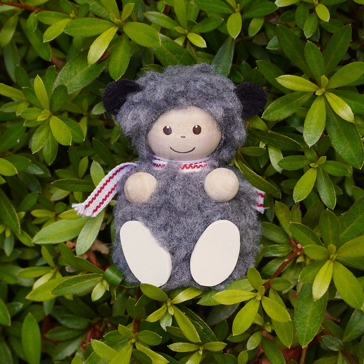 【北欧雑貨限定】NORDIKA nisse ノルディカ ニッセ 着ぐるみニッセ ( グレー羊の男の子 )