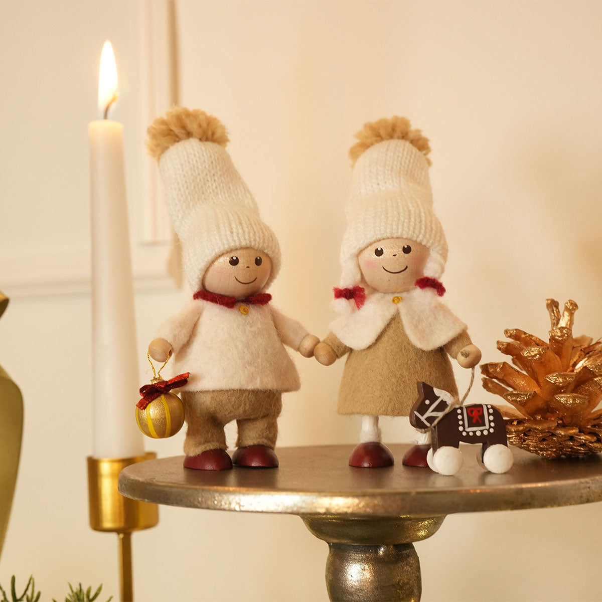 2026新作】NORDIKA nisse ノルディカ ニッセ クリスマス 木製人形 木馬