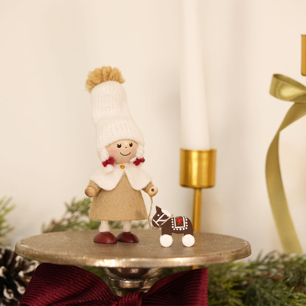 2026新作】NORDIKA nisse ノルディカ ニッセ クリスマス 木製人形 木馬