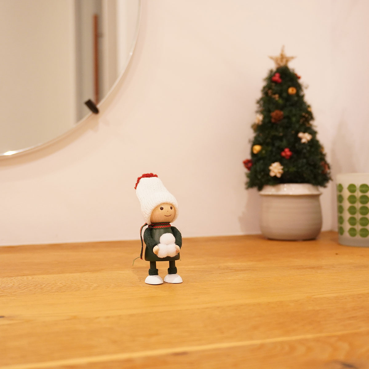 2026新作】NORDIKA nisse ノルディカ ニッセ クリスマス 木製人形 雪