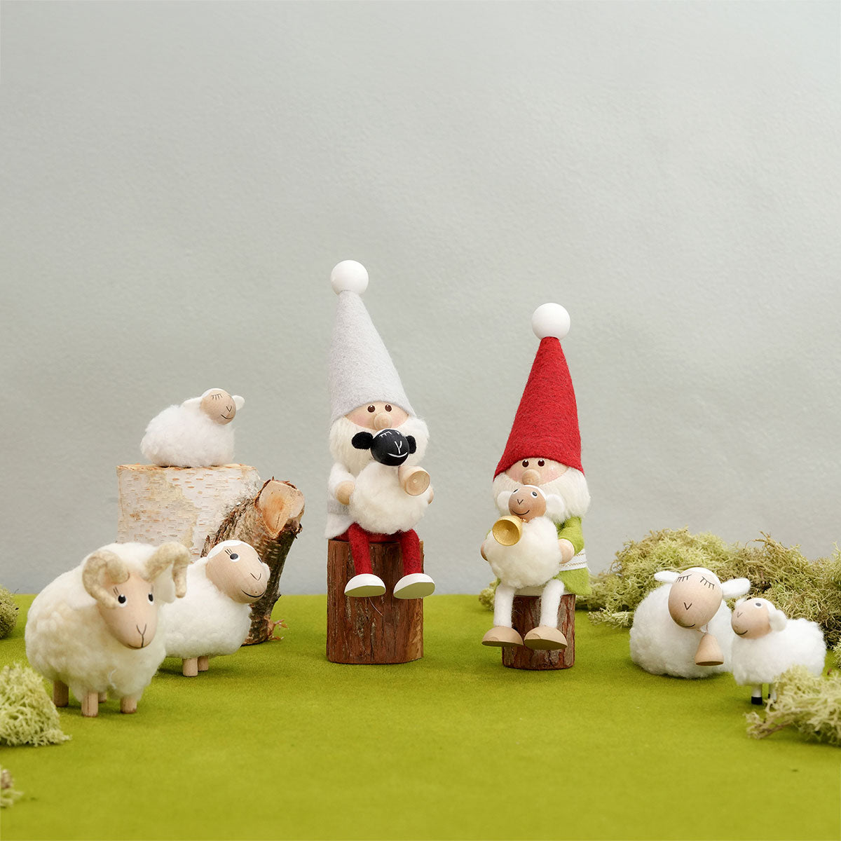 2026新作】NORDIKA nisse ノルディカ ニッセ クリスマス 木製人形 羊を
