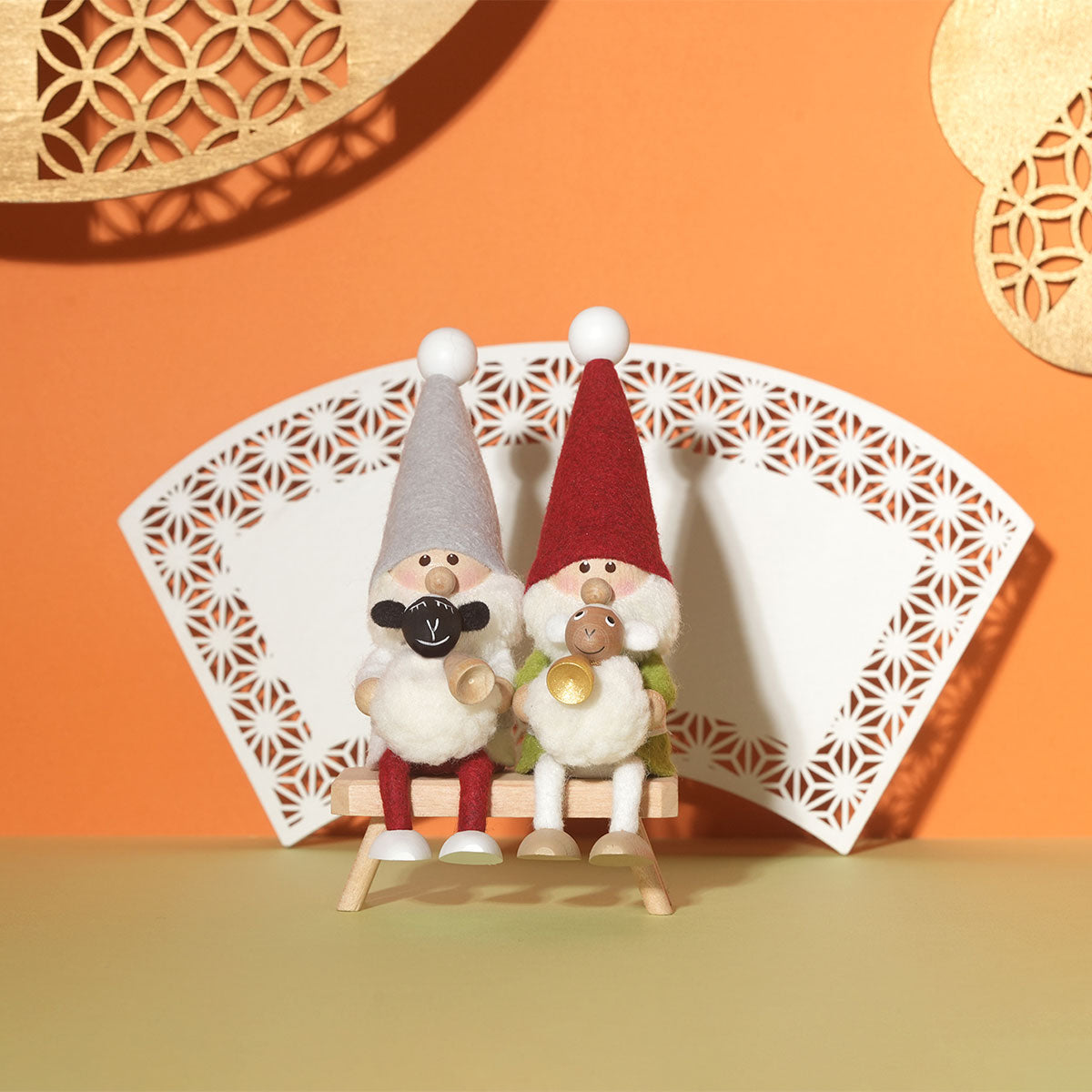 2026新作】NORDIKA nisse ノルディカ ニッセ クリスマス 木製人形 羊を