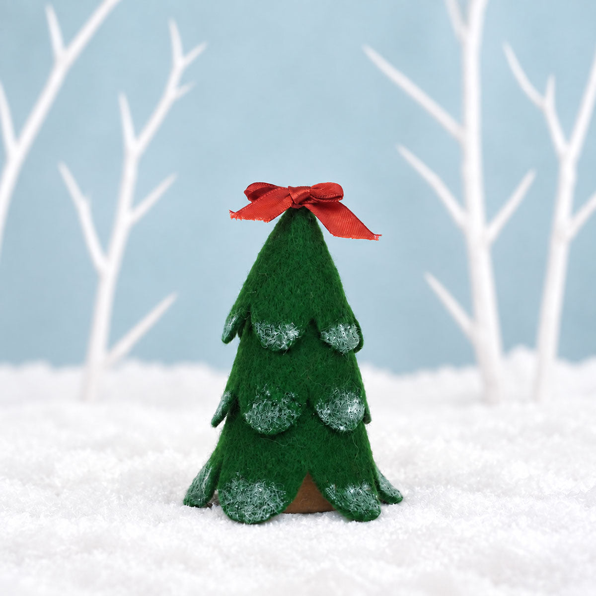 【2026新作】NORDIKA nisse ノルディカ ニッセ クリスマス 木製置物 ノルディックフェルトツリー（ リボン ）