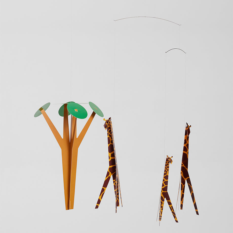 Flensted Mobiles フレンステッド・モビール（Giraffes on the Savannah ジラフ イン サバンナ / 153）