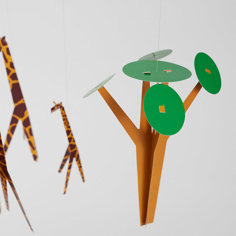 Flensted Mobiles フレンステッド・モビール（Giraffes on the Savannah ジラフ イン サバンナ / 153）