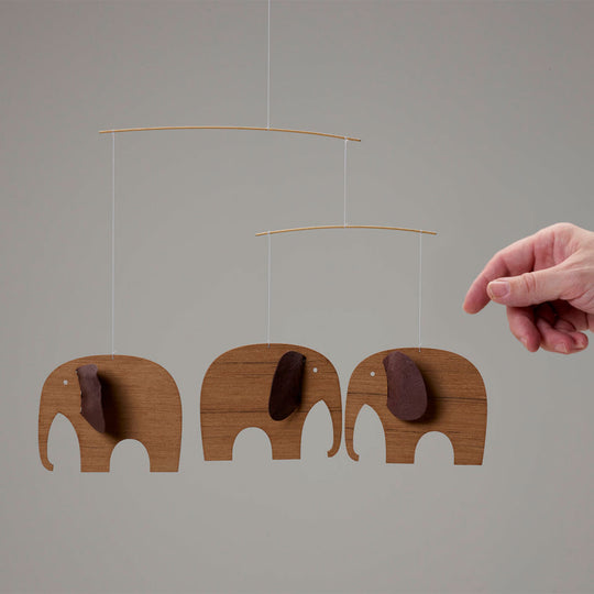 Flensted Mobiles フレンステッド・モビール ( 木製エレファントパーティ3 / 071TU )