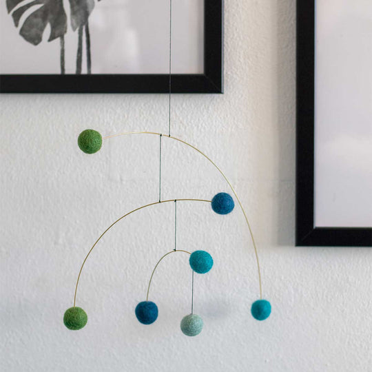 Livingly リビングリー Bounce モビール ( ブルー )