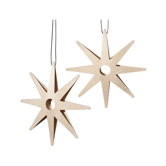 Livingly リビングリー ベラスターオーナメント ( ウッド / 2個セット )