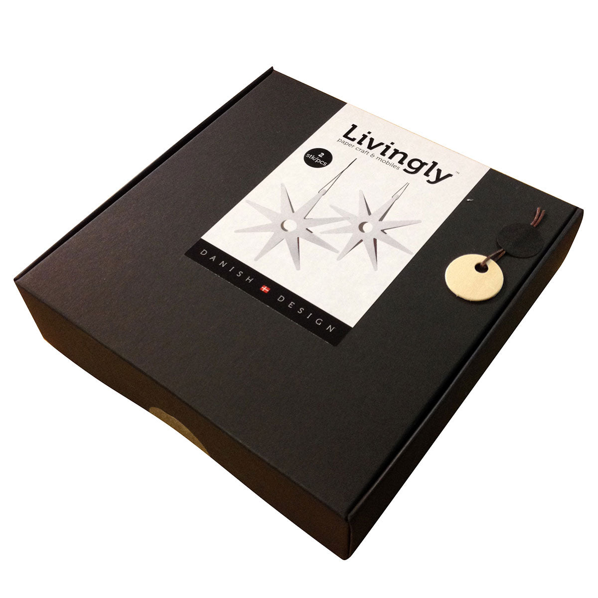 Livingly リビングリー ベラスターオーナメント ( ウッド / 2個セット )