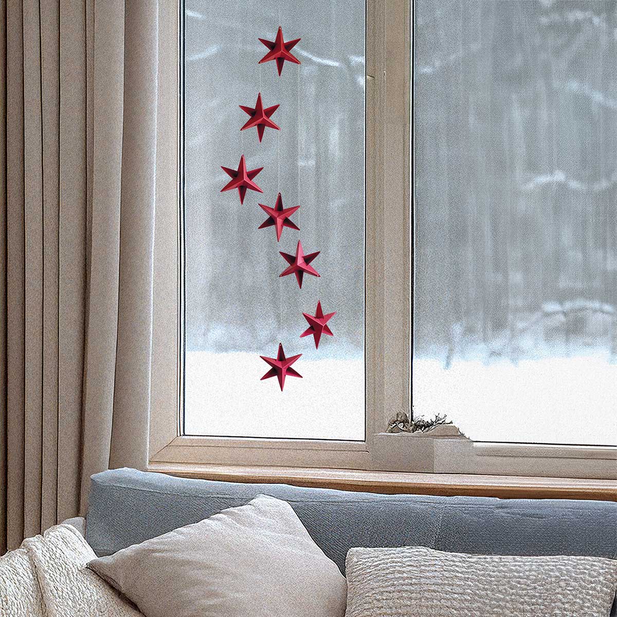 Livingly リビングリー スターモビール ( レッド / ミニ )