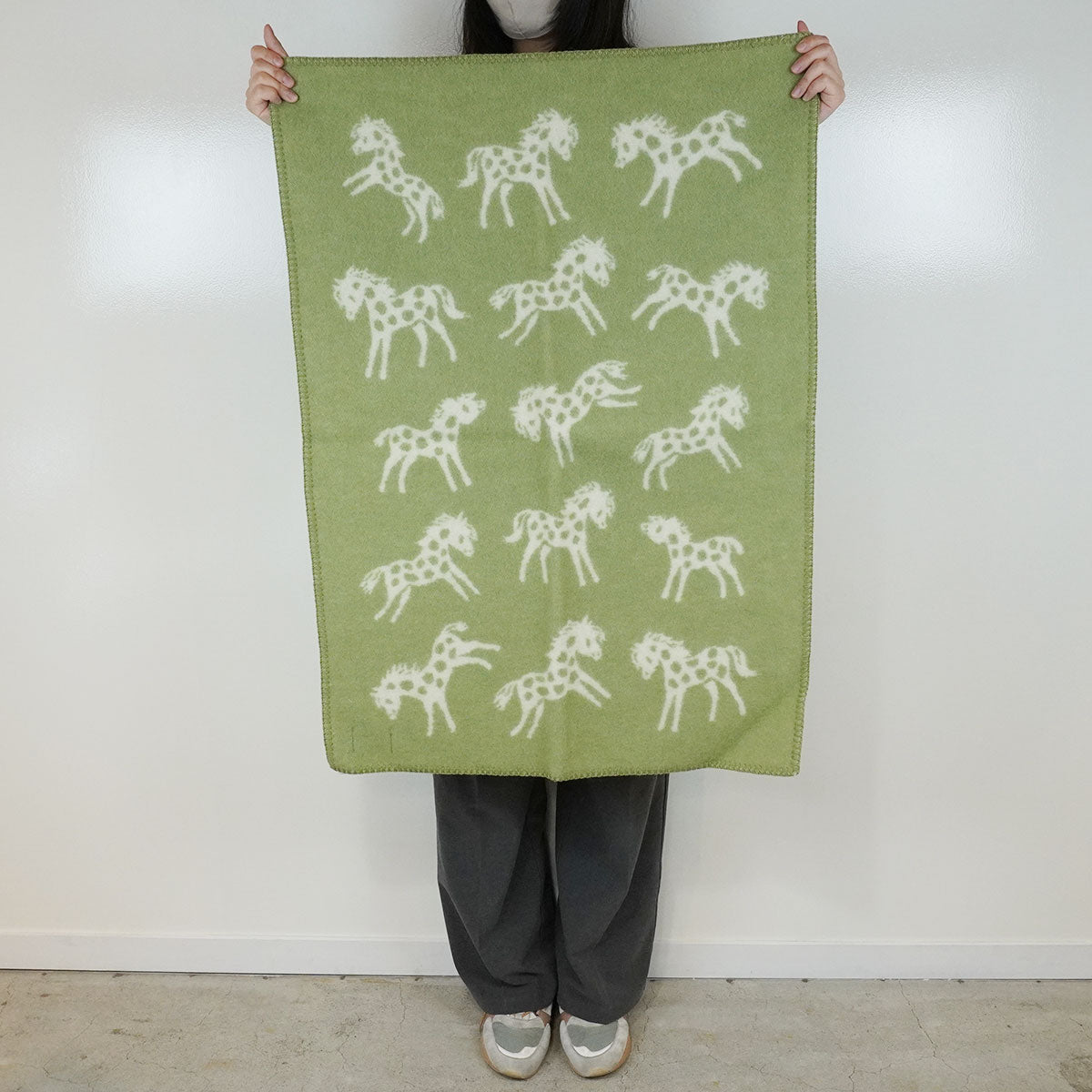 KLIPPAN クリッパン ウールミニブランケット ポニー ( 70×90cm