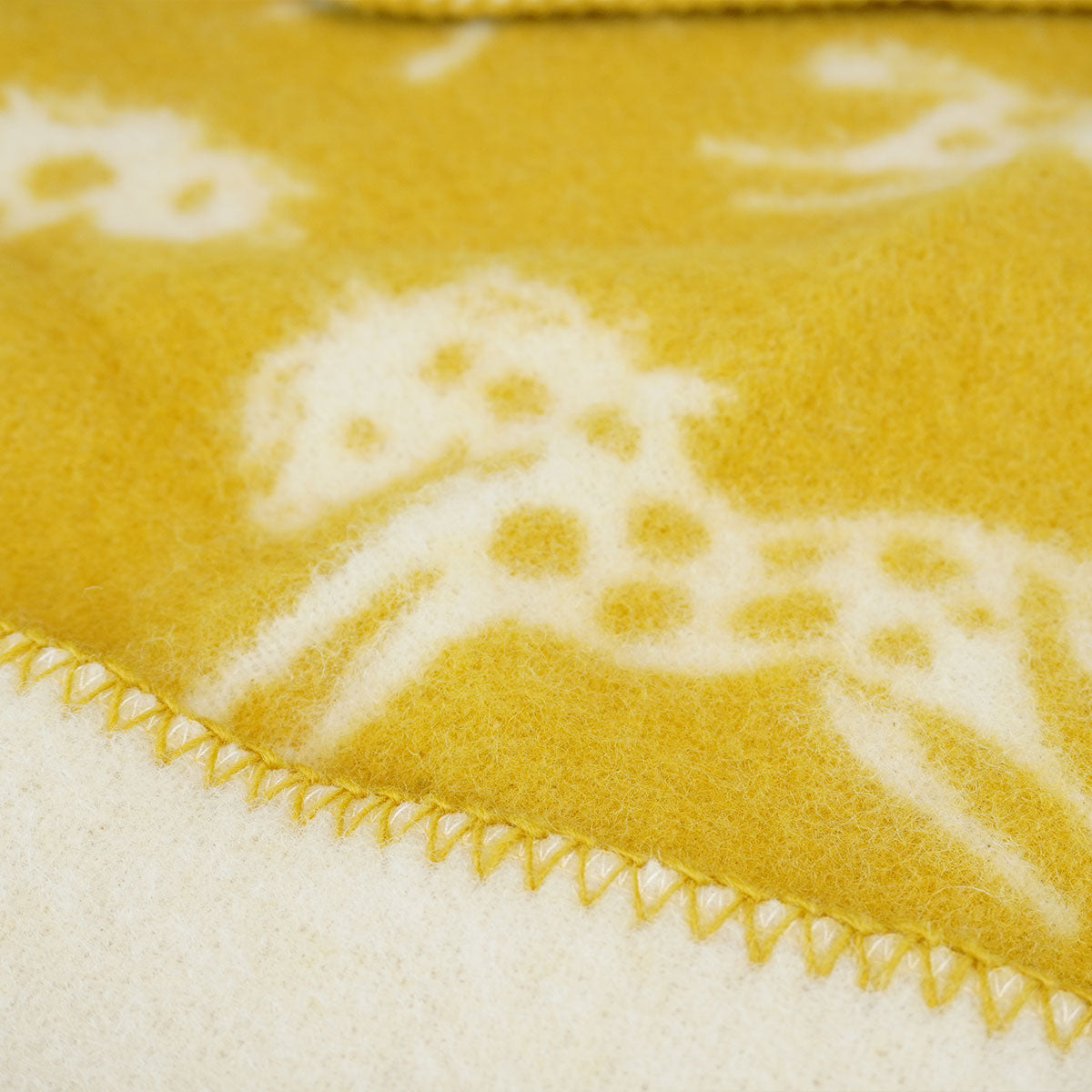 KLIPPAN クリッパン ウールミニブランケット ポニー  ( 65×90cm / イエロー )