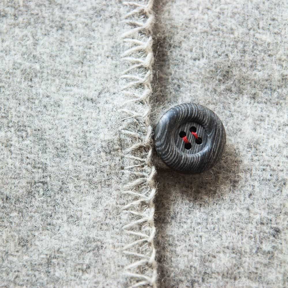 KLIPPAN クリッパン ウールストール ベーシックウール ( 65×200cm / ライトグレー )