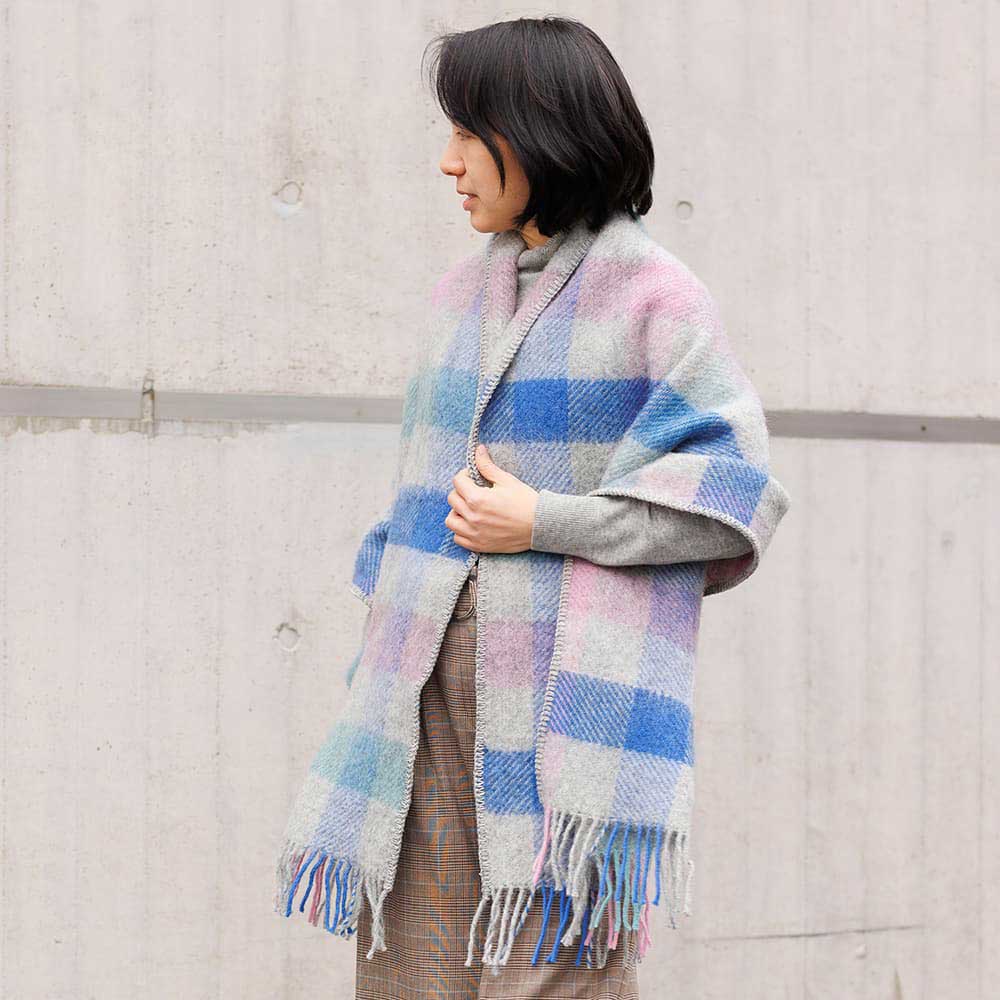 KLIPPAN クリッパン ウールストール ゴットランド ( 65×200cm / パステル )