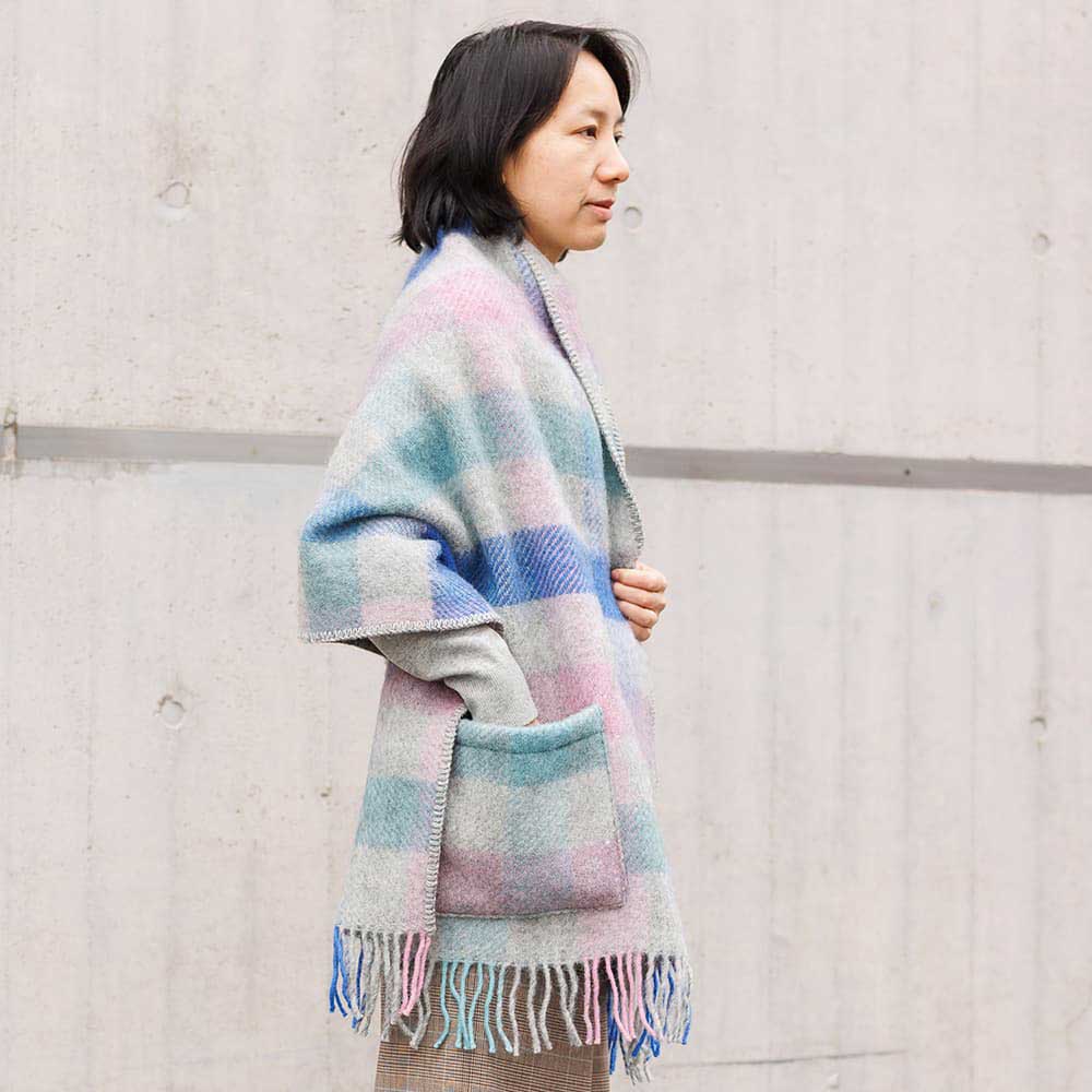 KLIPPAN クリッパン ウールストール ゴットランド ( 65×200cm / パステル )