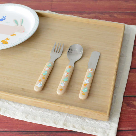 Petit Jour Paris プティジュールパリ カトラリー３点セット ( ファーム )