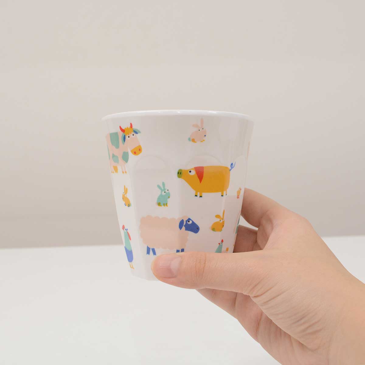 Petit Jour Paris プティジュールパリ メラミンカップ ( ファーム / オクタゴン )