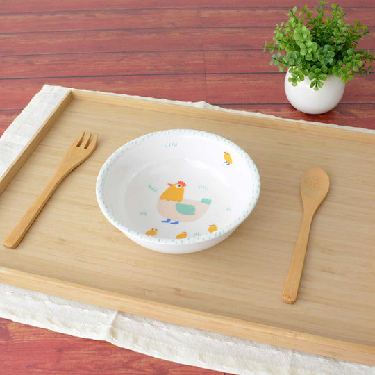 Petit Jour Paris プティジュールパリ メラミンボウル ( ファーム )