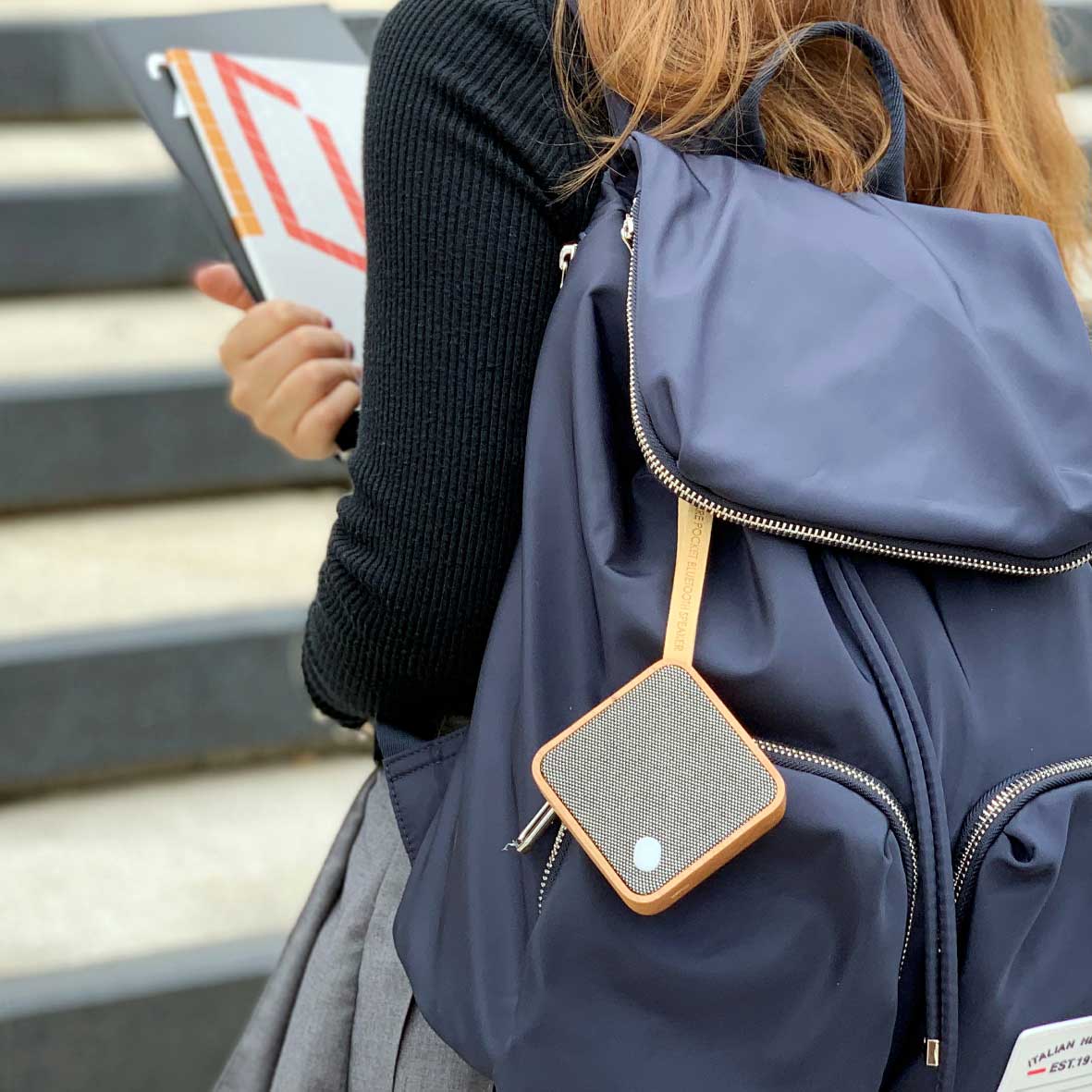 Gingko Design ギンコーデザイン マイスクエア Bluetooth スピーカー ( チェリー )