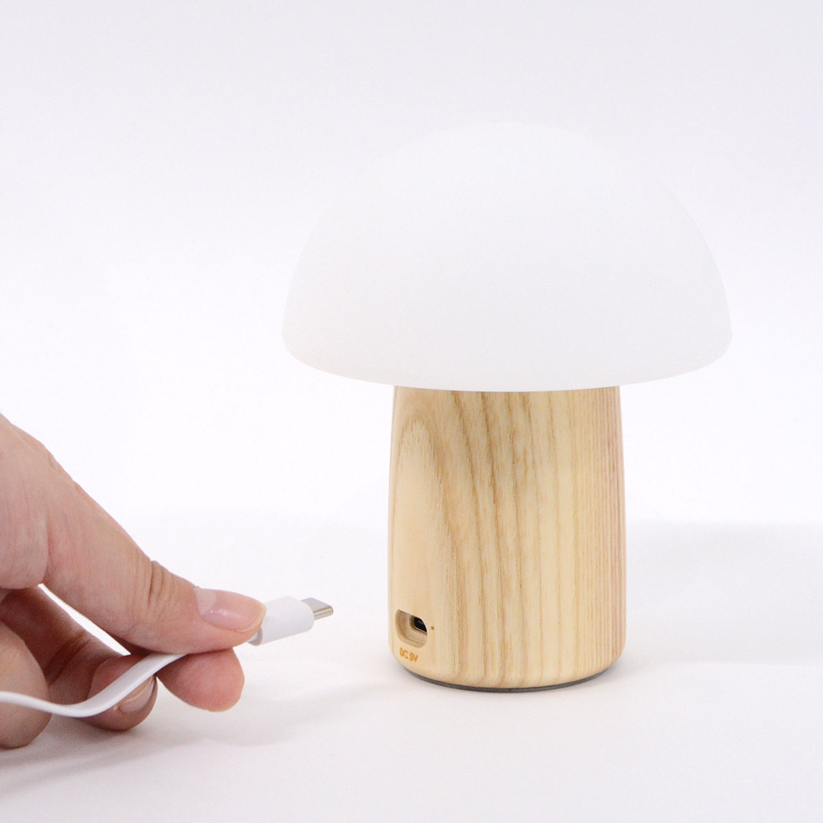Gingko Design ギンコーデザイン アリスマッシュルームランプ Mini ( ホワイトアッシュ )