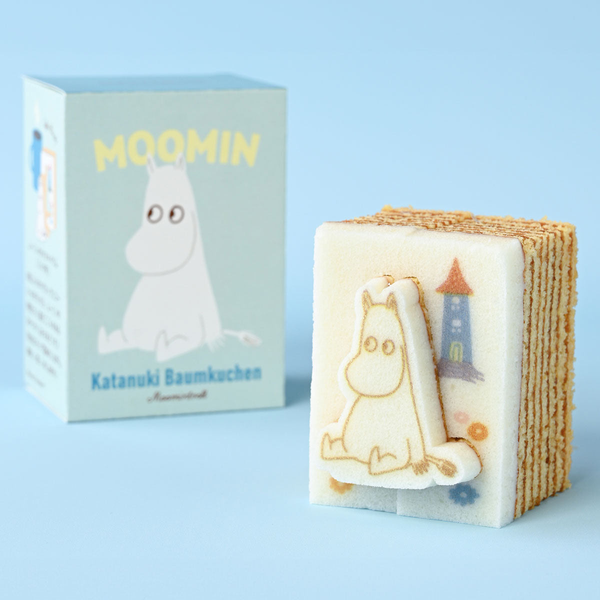 Moomin ムーミン Katanukiya カタヌキヤ 型抜きバウム ( ミルク / ムーミン )