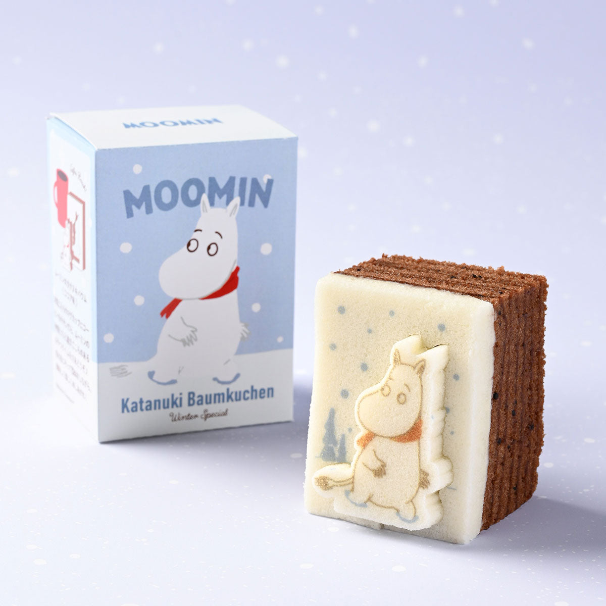 【冬季限定】Moomin ムーミン Katanukiya カタヌキヤ 型抜きバウム ( ココア / ムーミン )